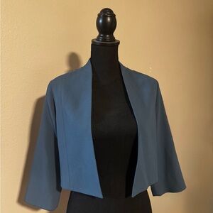 New With Tags Blue Hugo Boss JANOLIE Blazer Size 4